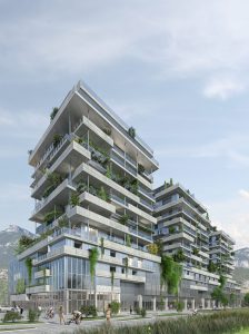 Appartement moderne à vendre à Chambéry, conçu par la CAN - Compagnie Architecture Nouvelle, optimisé pour confort et design