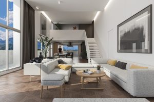 Appartement moderne à vendre à Chambéry, conçu par la CAN - Compagnie Architecture Nouvelle, optimisé pour confort et design
