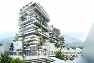 Appartement moderne à vendre à Chambéry, conçu par la CAN - Compagnie Architecture Nouvelle, optimisé pour confort et design
