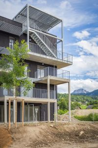 Appartement moderne à vendre à Chambéry, conçu par la CAN - Compagnie Architecture Nouvelle, optimisé pour confort et design