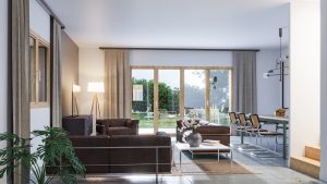Appartement moderne à vendre à Chambéry, conçu par la CAN - Compagnie Architecture Nouvelle, optimisé pour confort et design