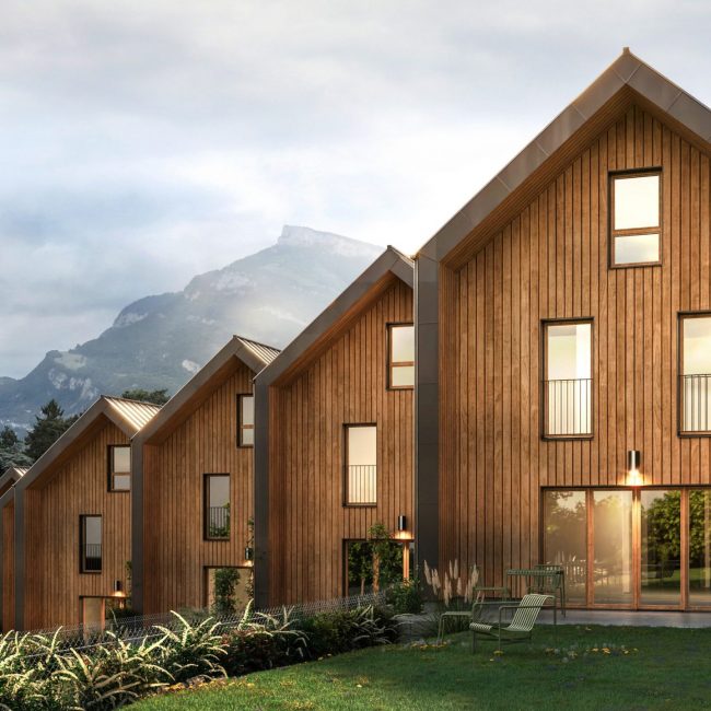 Appartement moderne à vendre à Chambéry, conçu par la CAN - Compagnie Architecture Nouvelle, optimisé pour confort et design