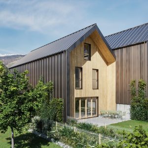 Appartement moderne à vendre à Chambéry, conçu par la CAN - Compagnie Architecture Nouvelle, optimisé pour confort et design