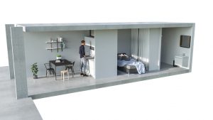 Appartement moderne à vendre à Chambéry, conçu par la CAN - Compagnie Architecture Nouvelle, optimisé pour confort et design