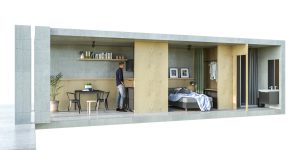 Appartement moderne à vendre à Chambéry, conçu par la CAN - Compagnie Architecture Nouvelle, optimisé pour confort et design