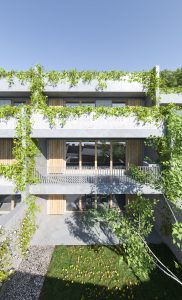 Appartement moderne à vendre à Chambéry, conçu par la CAN - Compagnie Architecture Nouvelle, optimisé pour confort et design