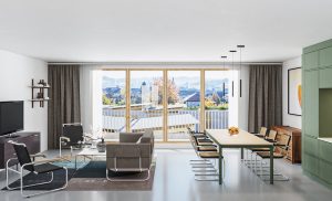 Appartement moderne à vendre à Chambéry, conçu par la CAN - Compagnie Architecture Nouvelle, optimisé pour confort et design