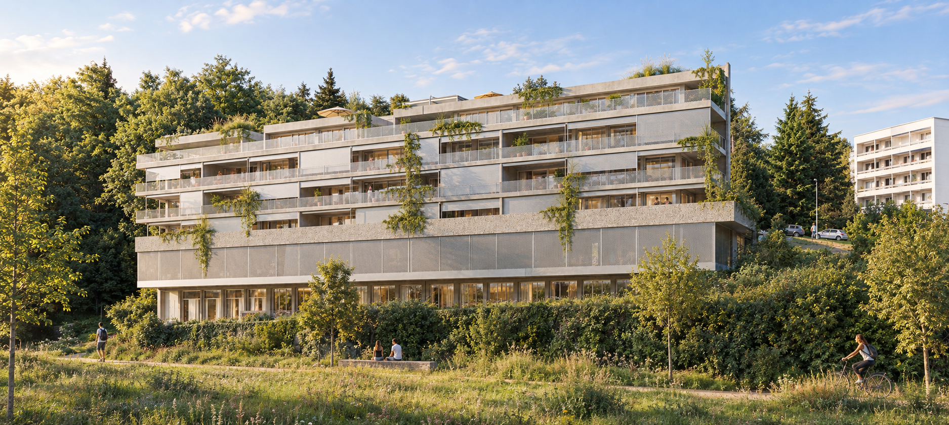 Appartement moderne conçu par la CAN - Compagnie Architecture Nouvelle - Chambéry - Savoie